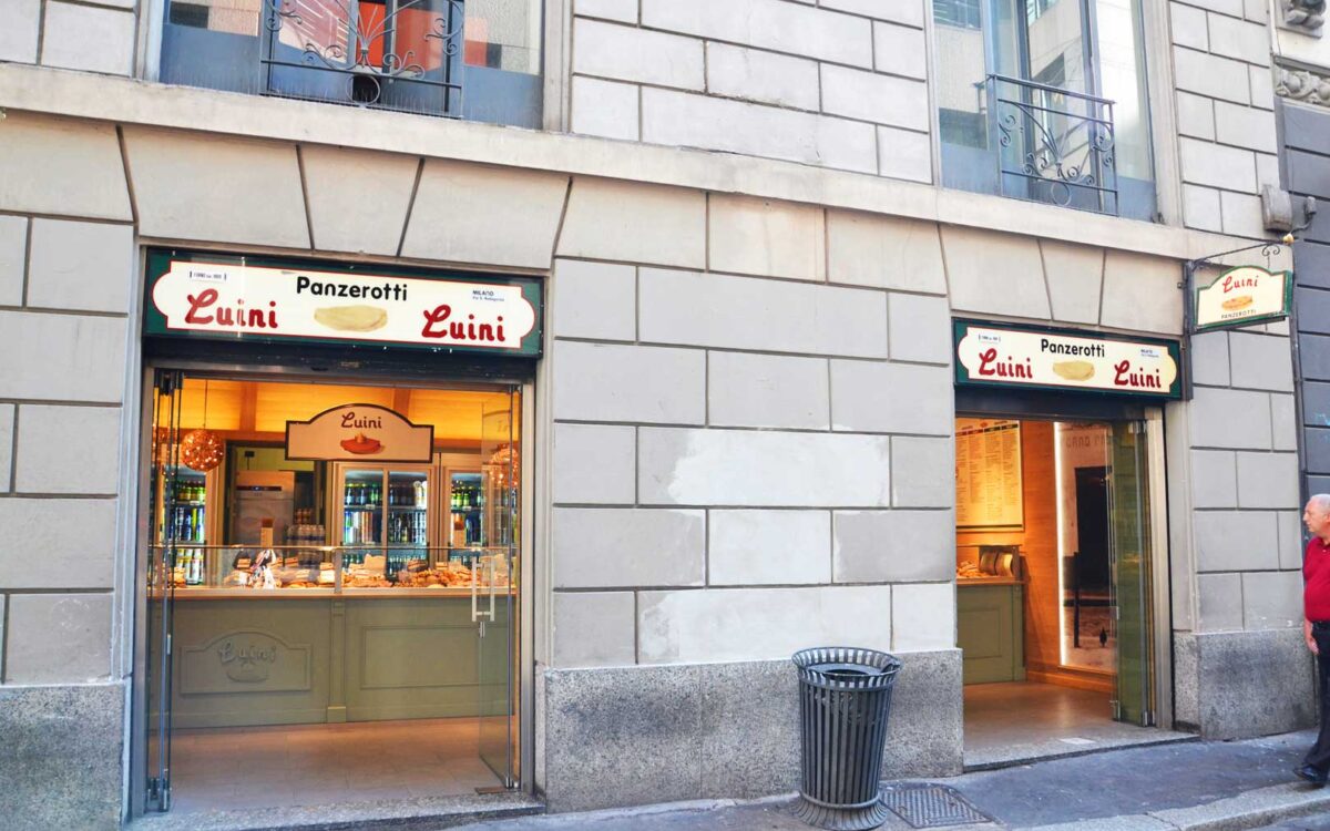 Luini Milano, street food in centro