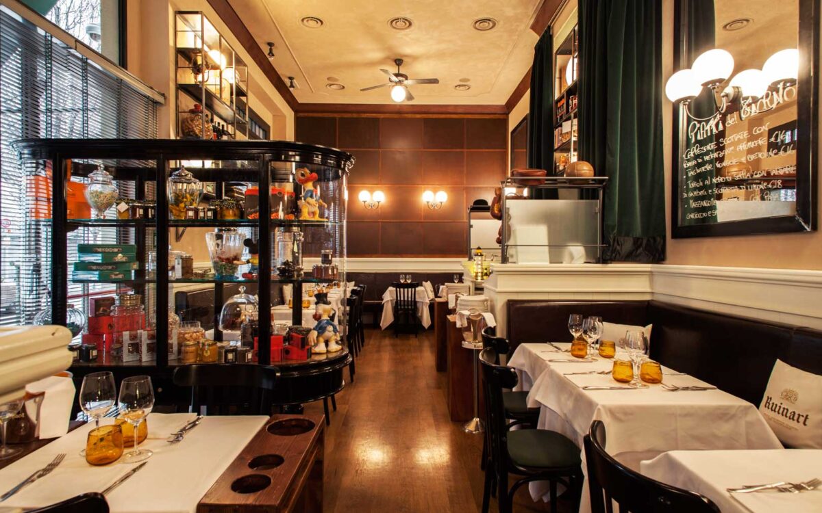 Langosteria Bistrot in the Navigli area, Milan