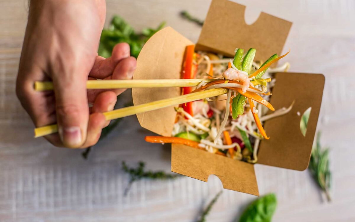 Let's Wok - Box Gamberi e Verdure