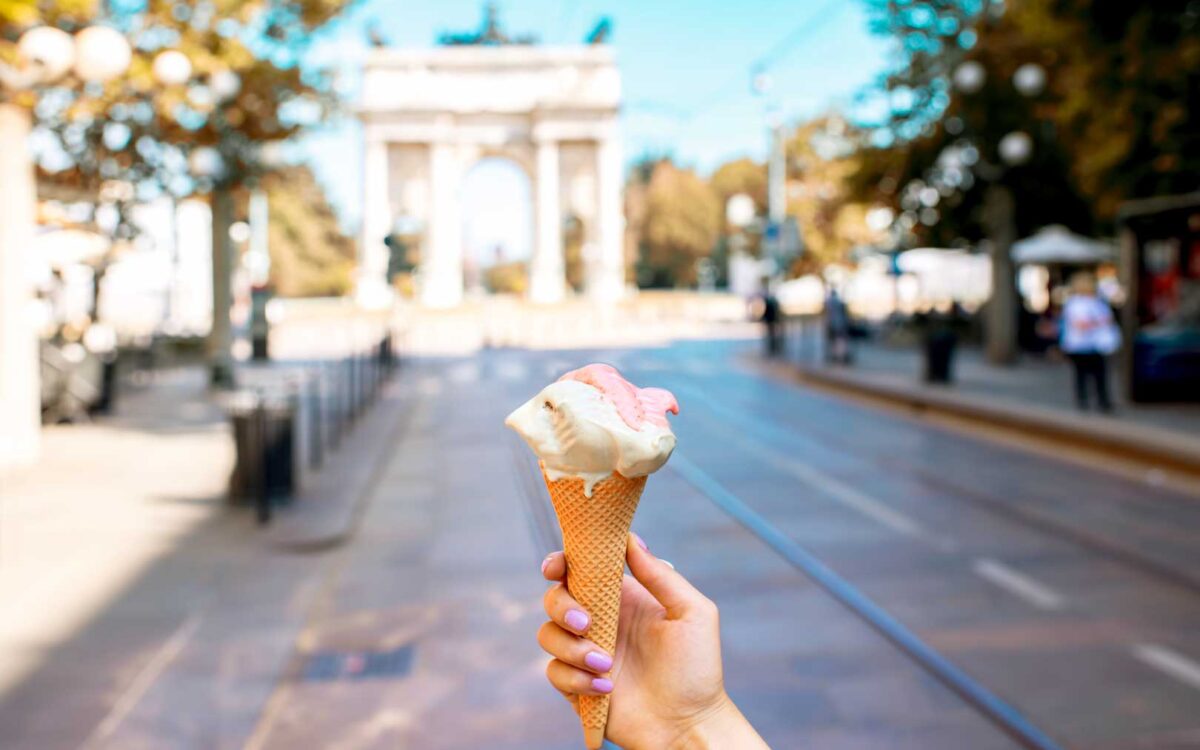 Milan's ice cream parlors open in August