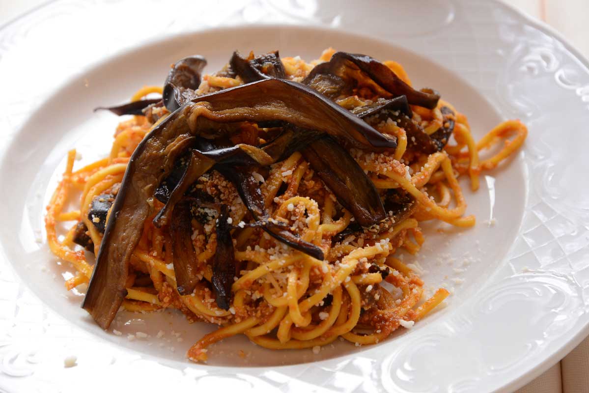 Da Marcone | Spaghetti Melanzane