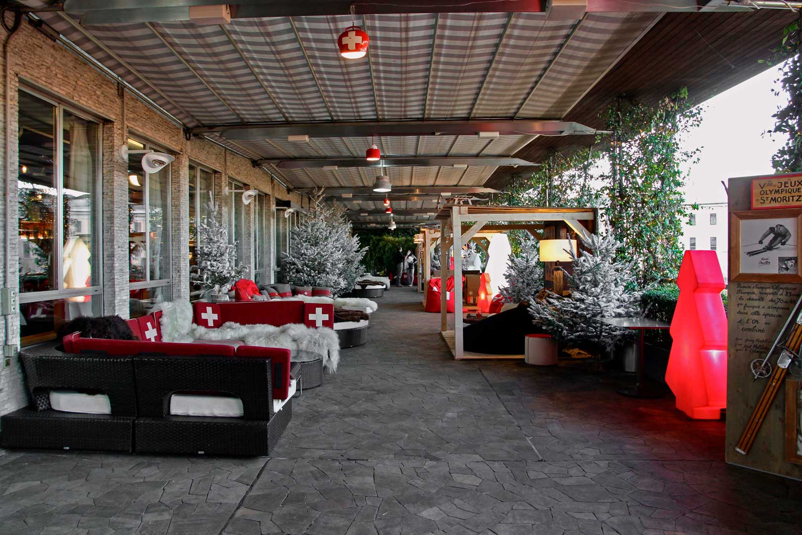 Swiss Winter Lounge | Terrazza Palestro
