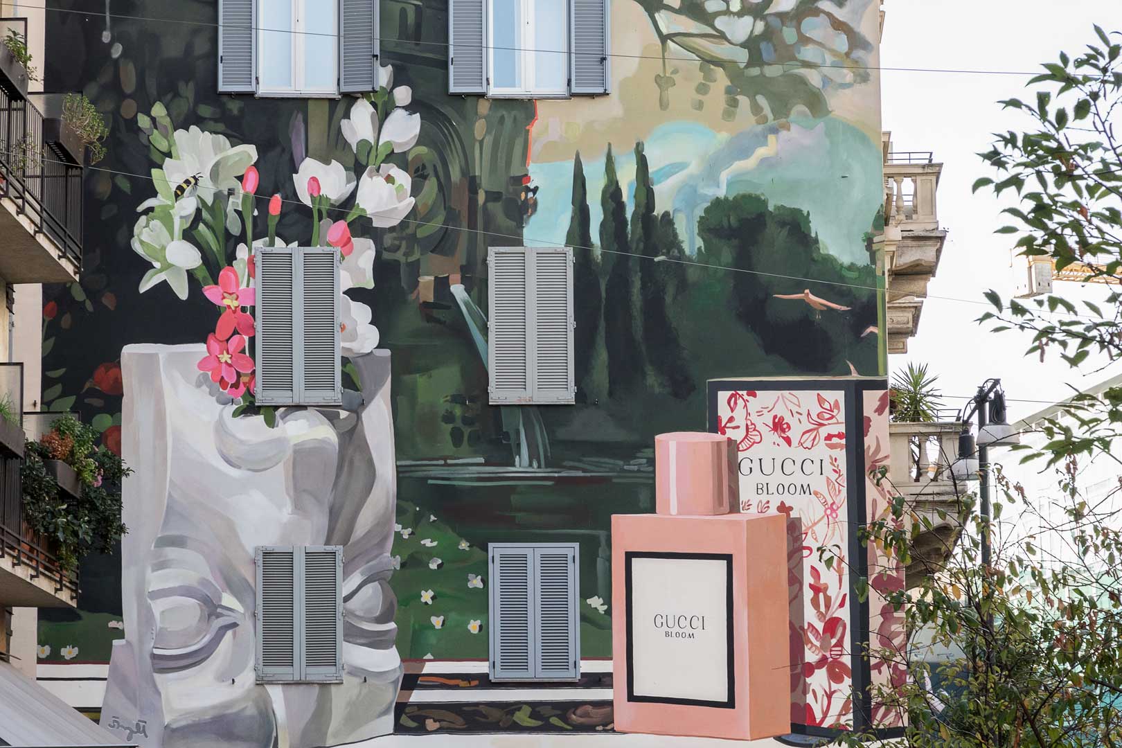 Gucci Art Wall  - The Lifestyle Guide