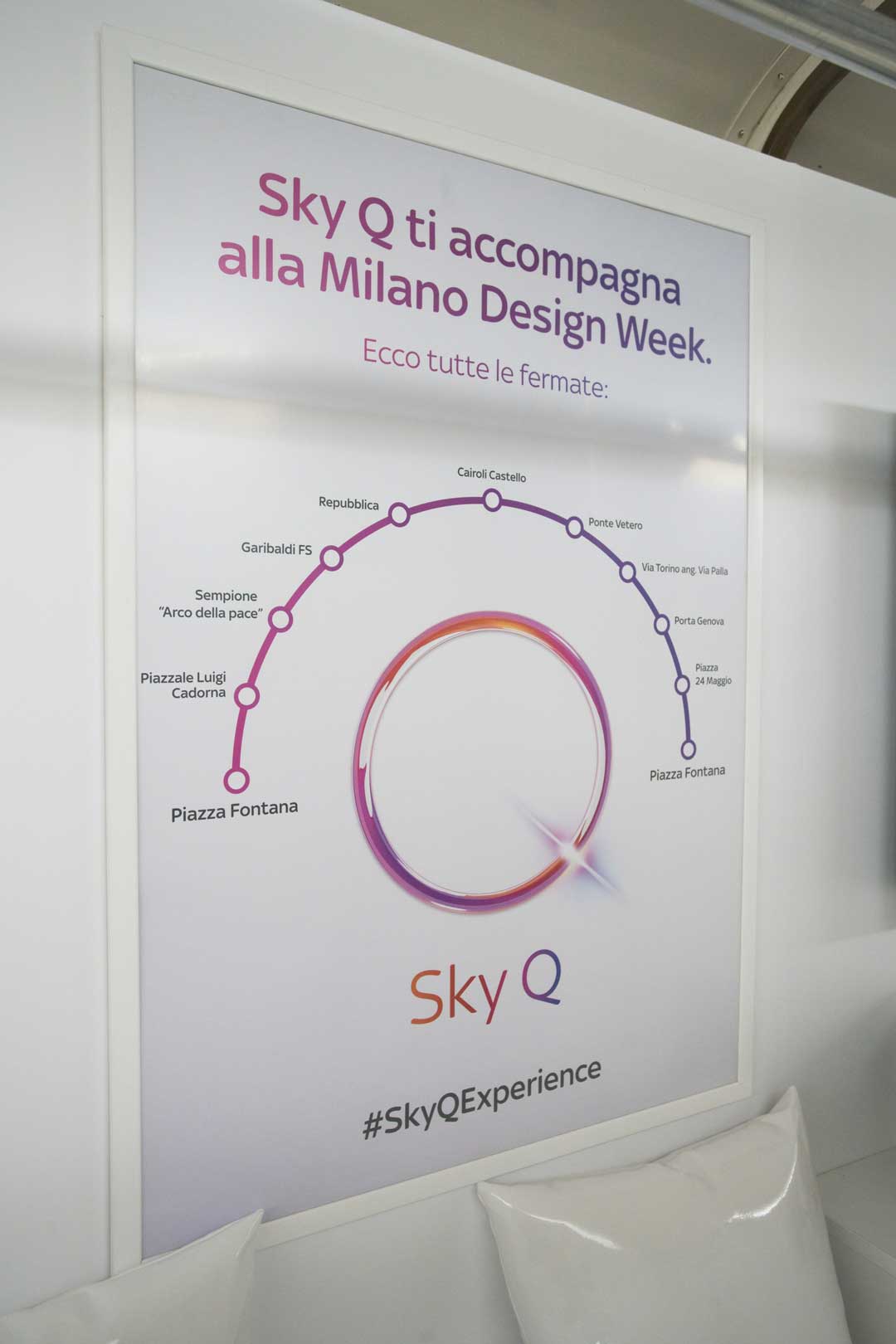 Sky Q Experience - Milano Design Week