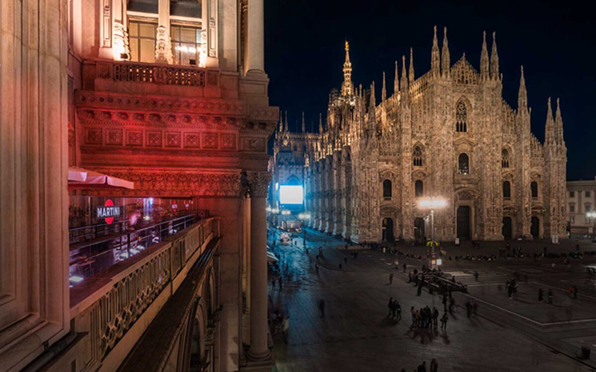 Aperitivi con vista panoramica su Milano