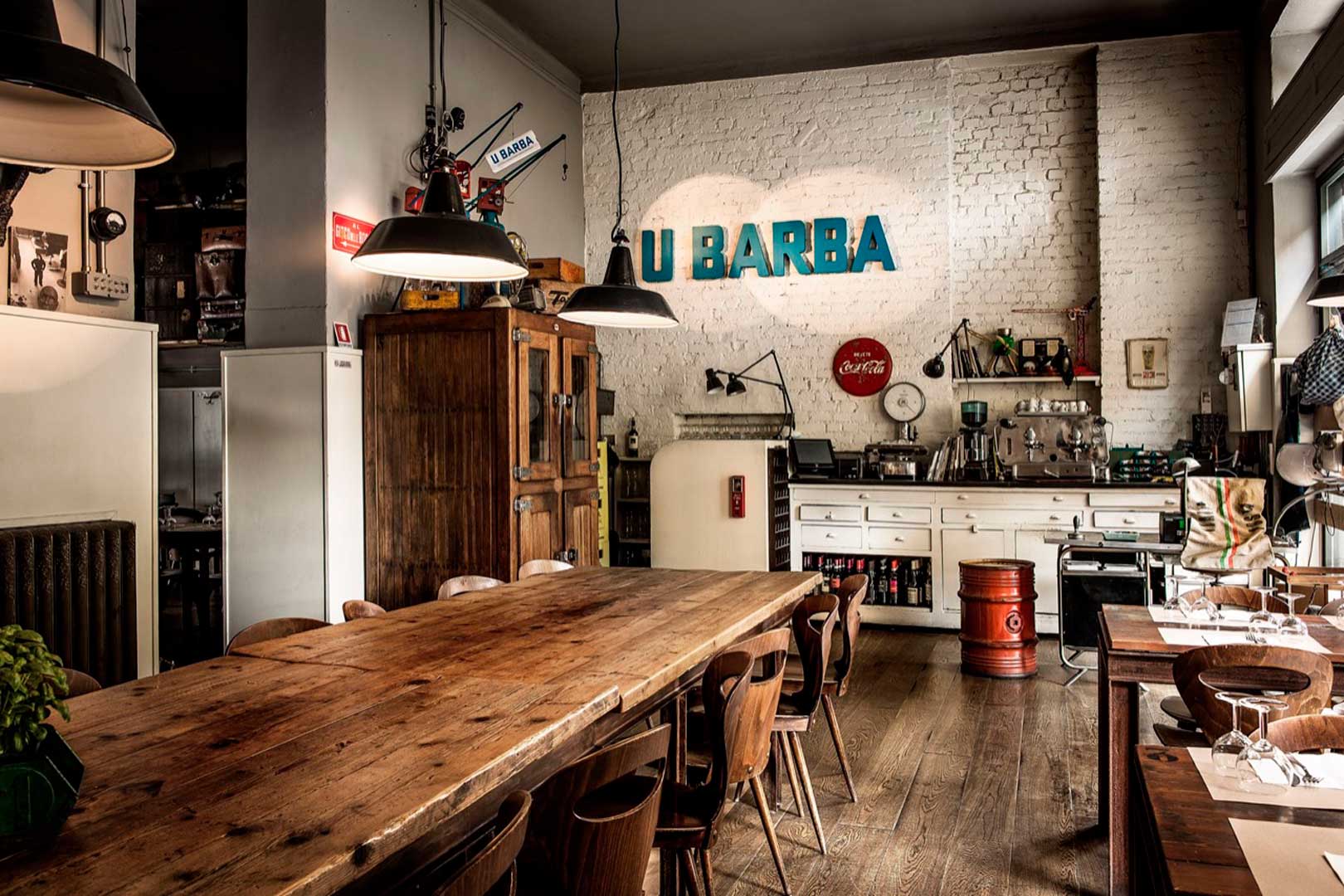 10 ristoranti industrial chic - U Barba