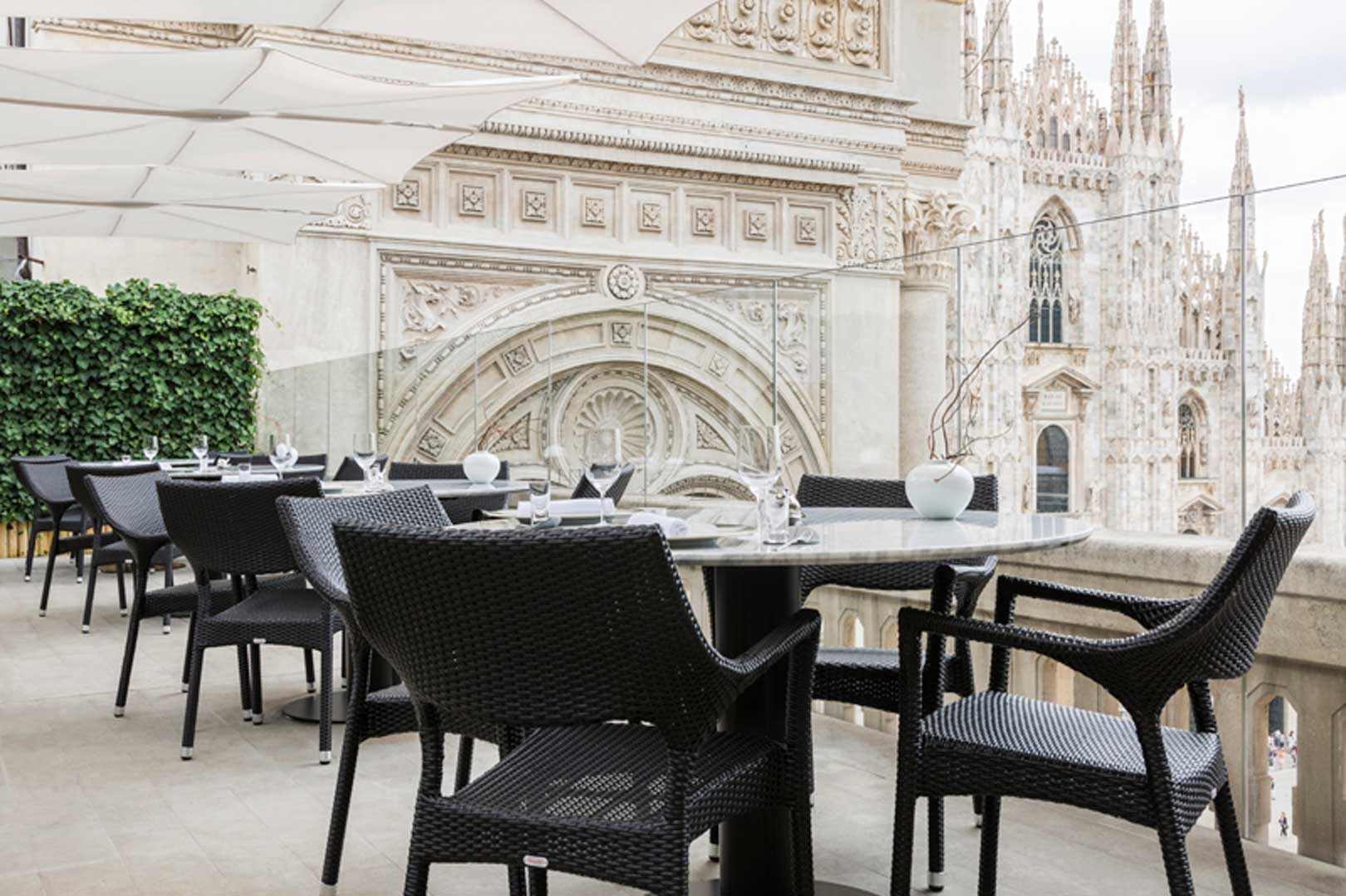 I migliori ristoranti all'aperto a Milano