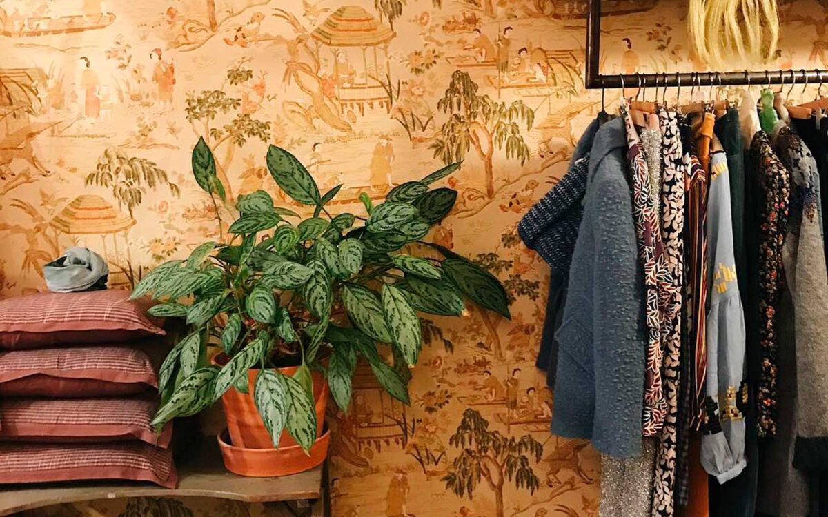 Parrot and Palm, fashion store in Turin