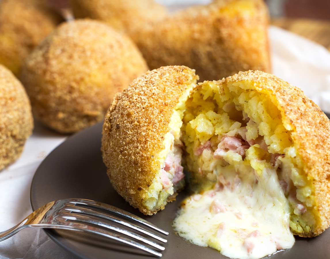 arancini o arancine a milano