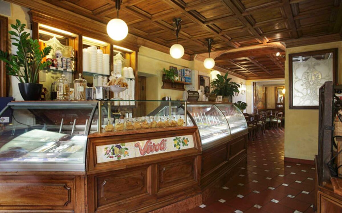 Vivoli, gelato shop in Florence