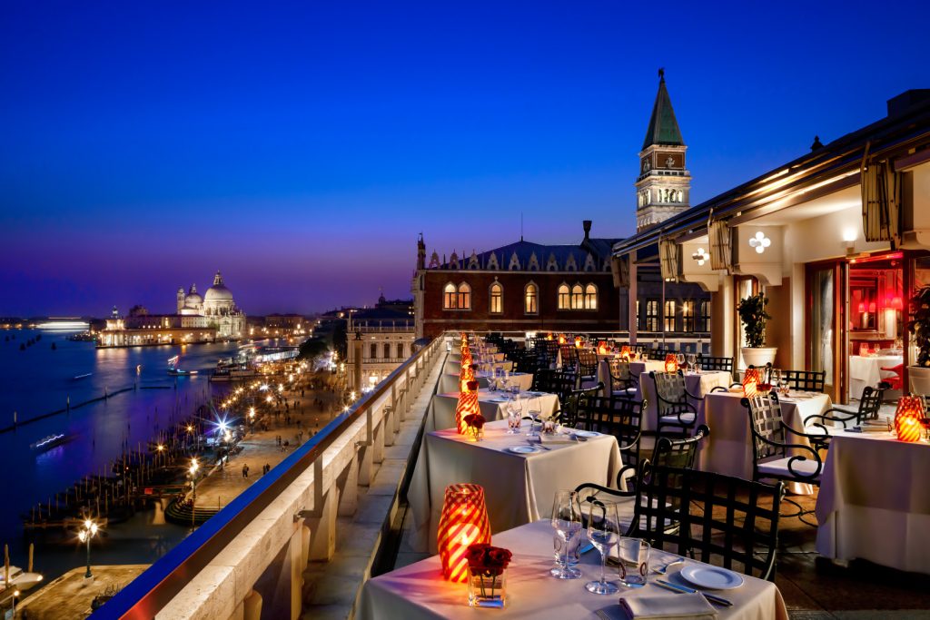 Venice rooftops and terraces with breathtaking views
