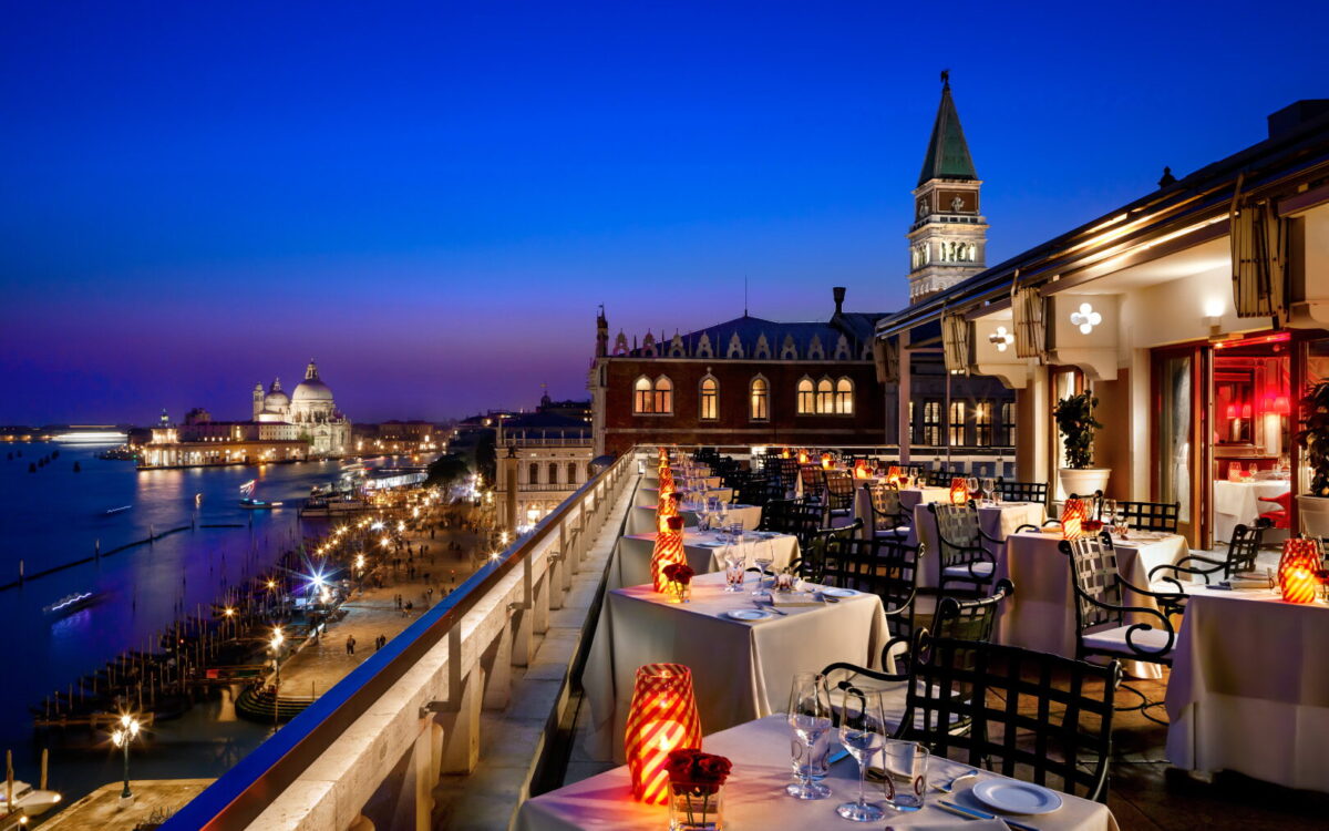 Venice rooftops and terraces with breathtaking views