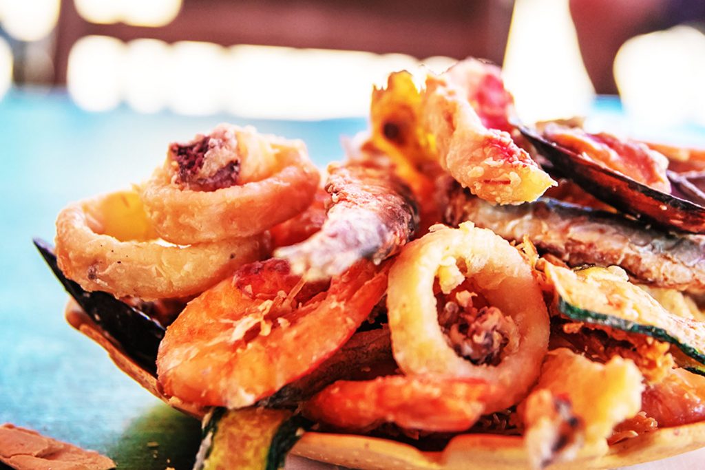 The best spots in Venice for fried seafood: Fritto Misto