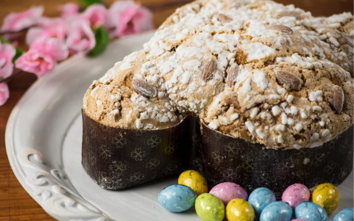 Artisan Easter colomba to buy in Rome