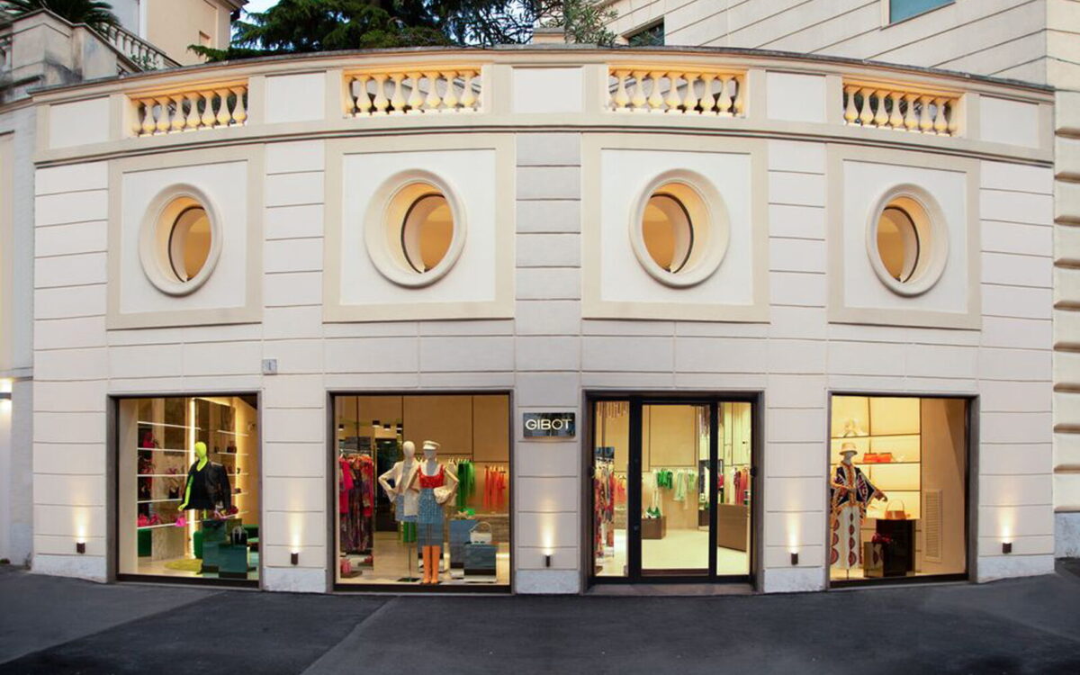 Gibot, fashion store in Rome