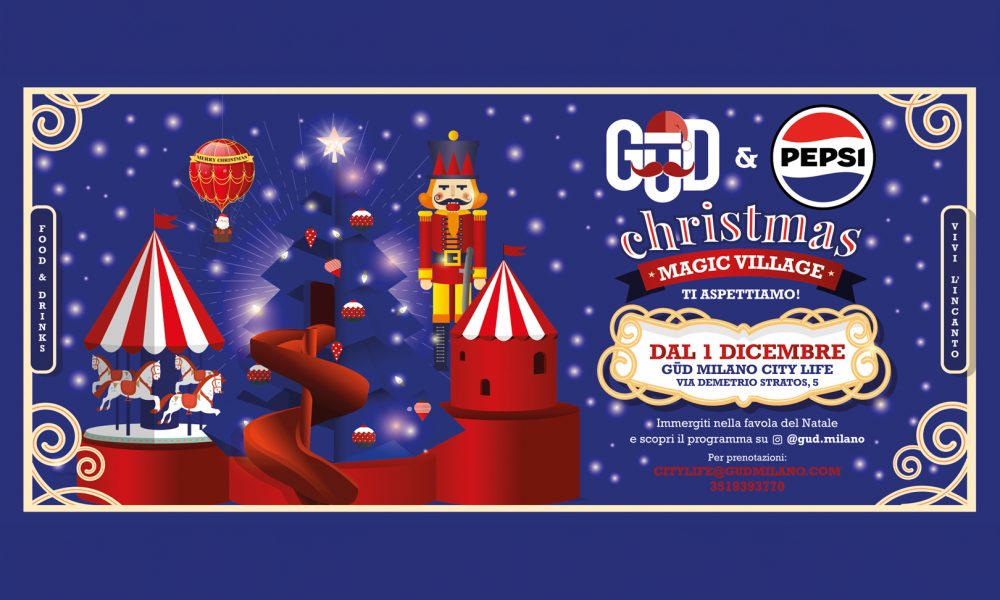 Al Gud&Pepsi Christmas Magic Village, il Natale è Cool