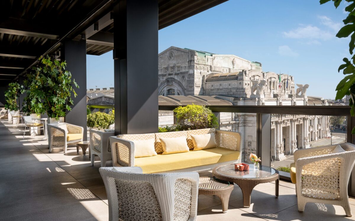 Terrazza Gallia in zona Stazione Centrale, Milano
