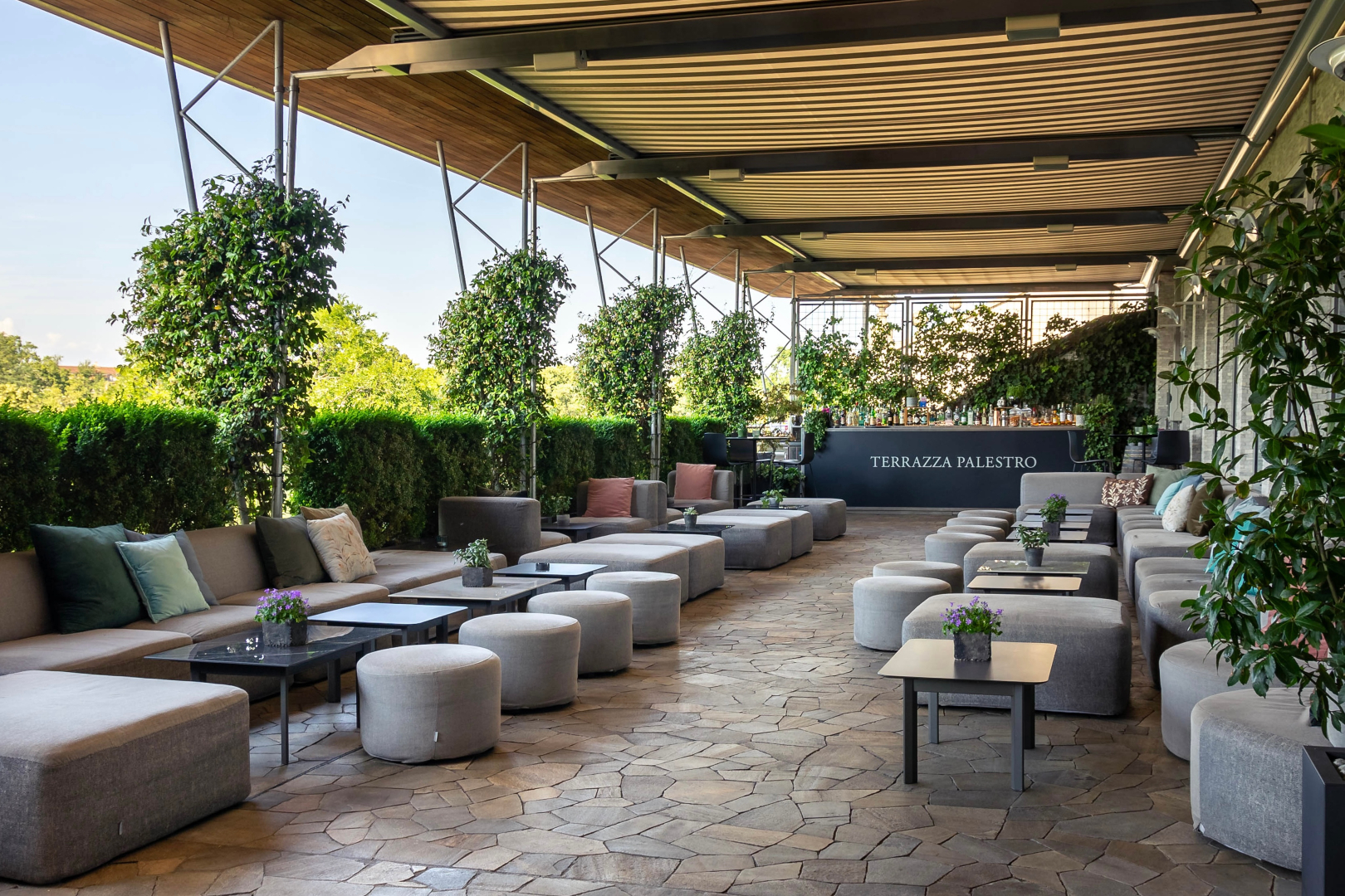50 anni terrazza palestro 