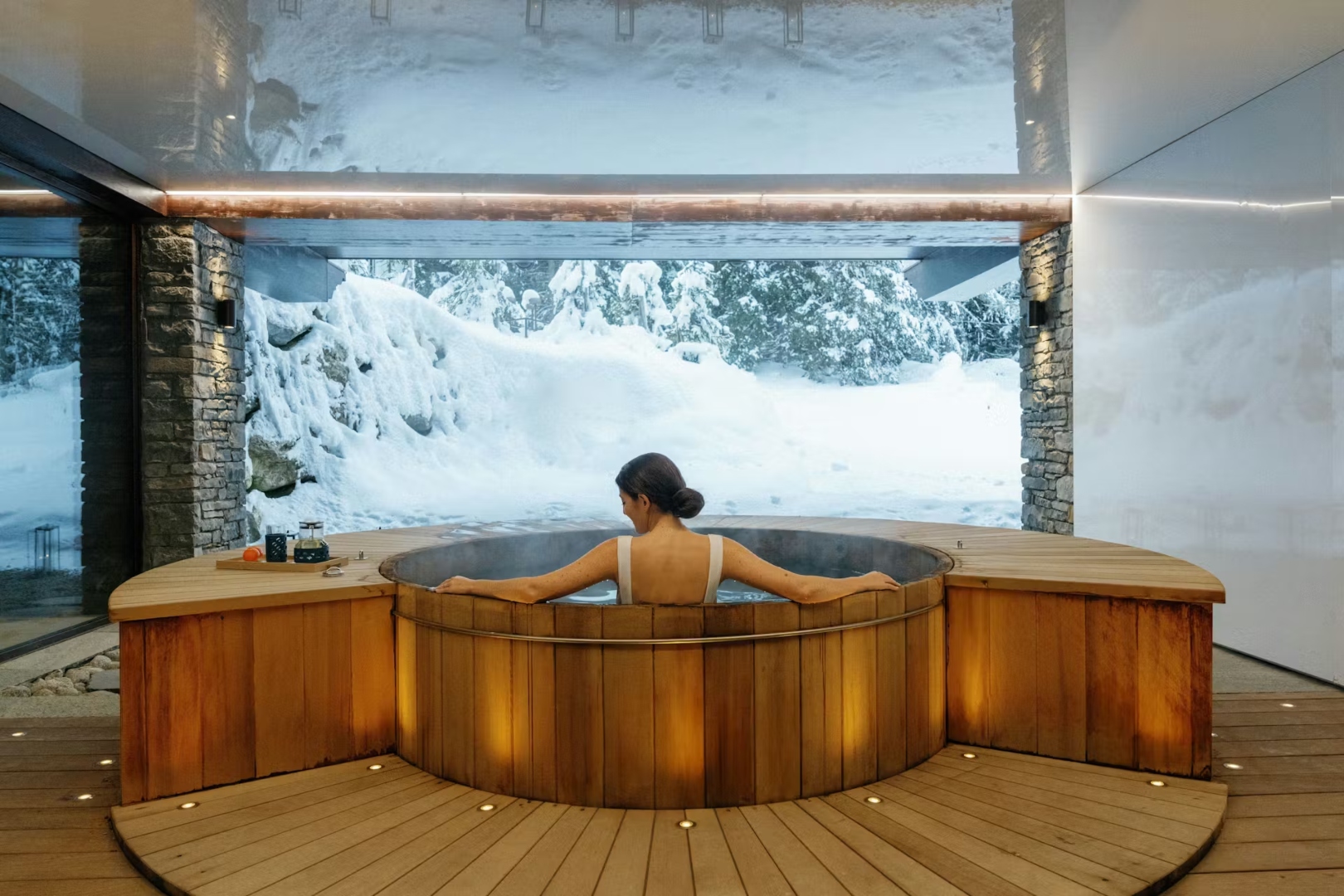 luxury winter retreat in Francia
