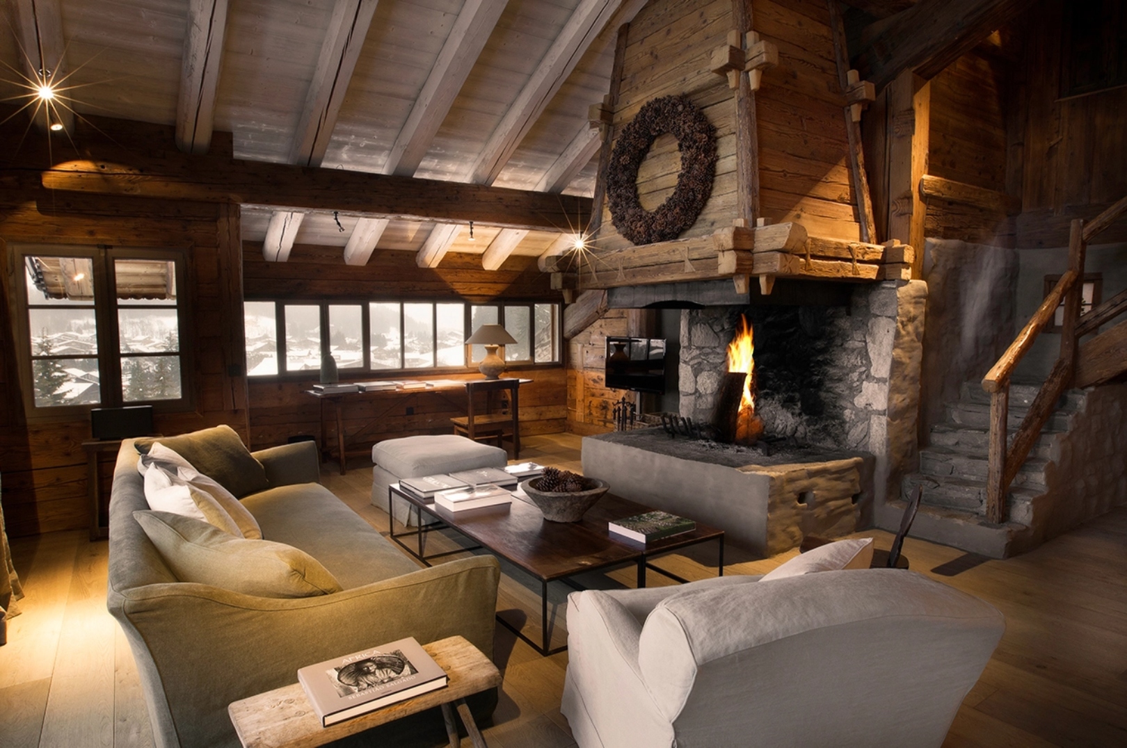 luxury winter retreat in Francia
