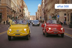 Visitare Roma in Fiat 500 d’epoca con Facile Tours