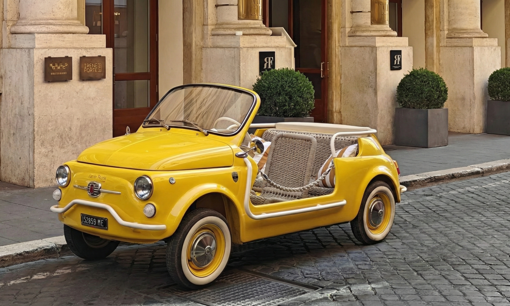 Visiting Rome in a Fiat 500 with Facile Tours