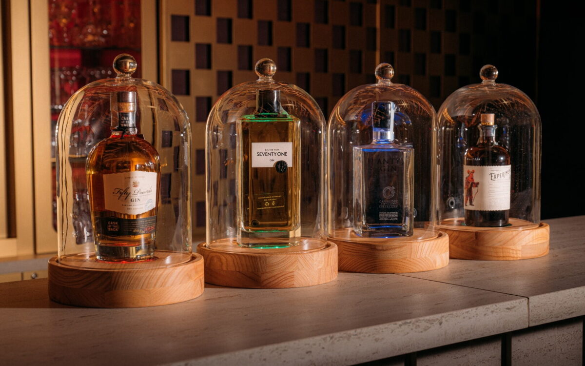LUDO's caveau: il dining club romano custodisce gin rari