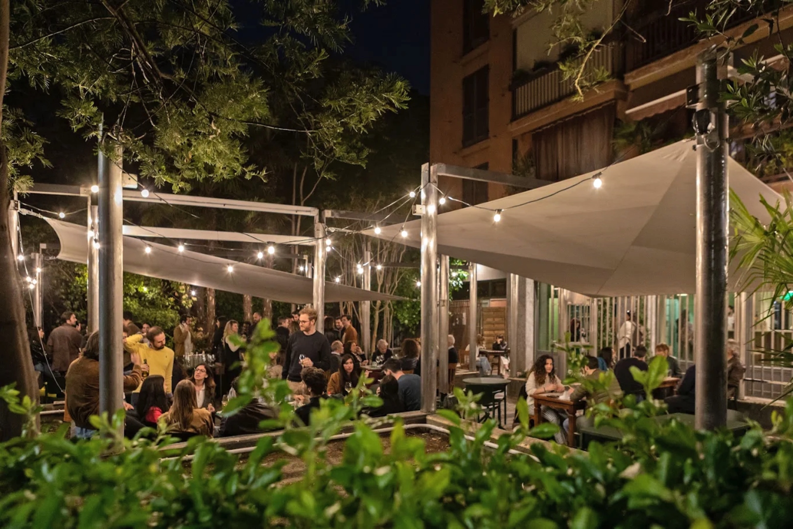 enoteche con spazio all'aperto