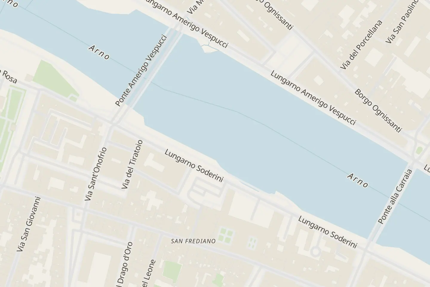 Map: Piazza di Cestello, Firenze
