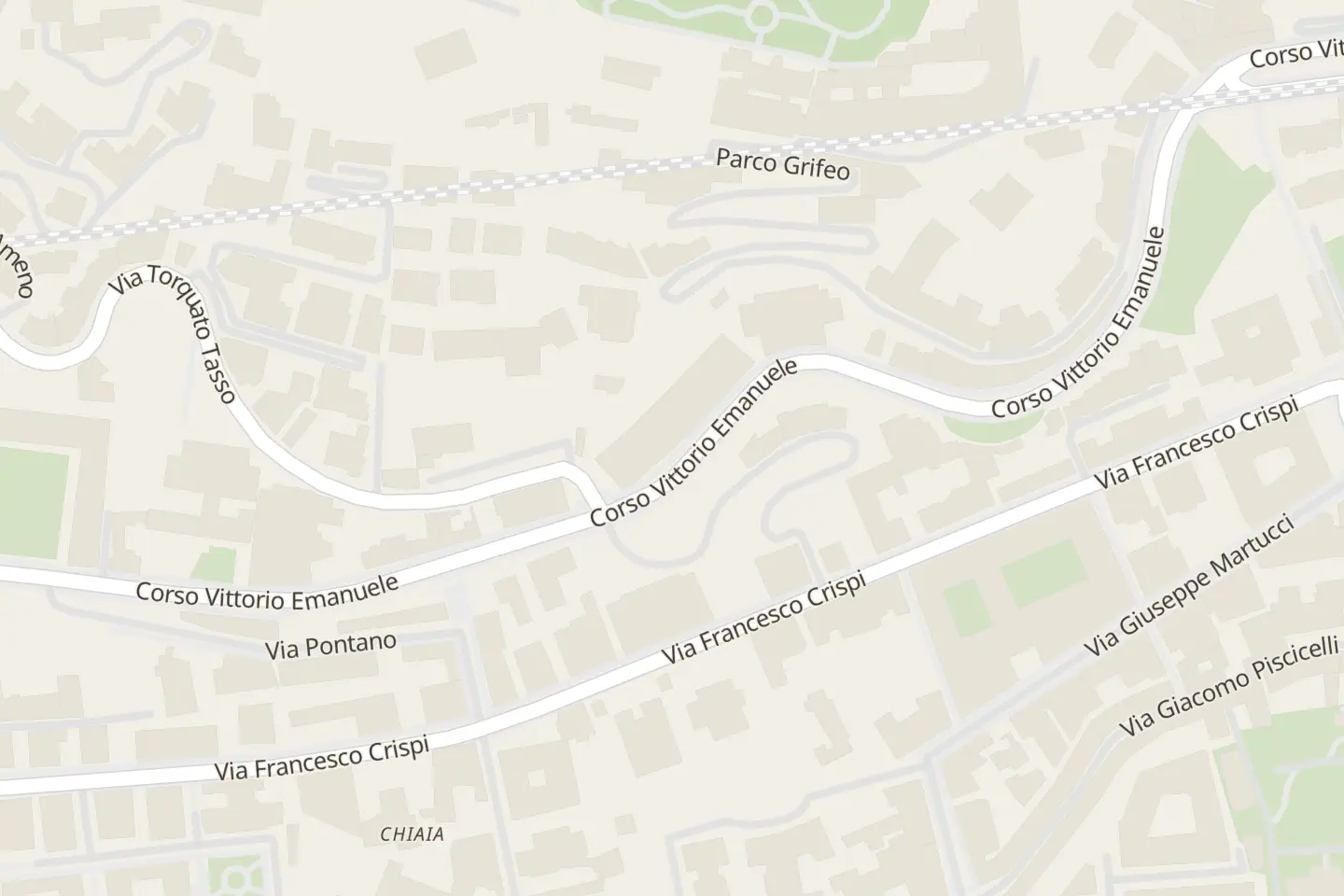 Map: Corso Vittorio Emanuele, 133, Napoli