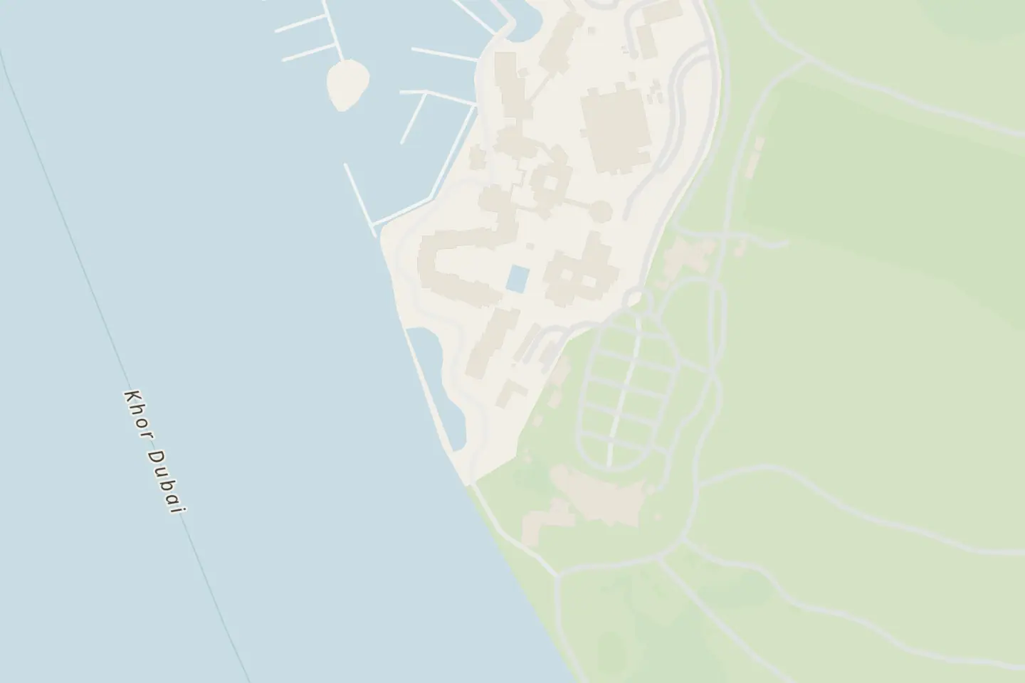 Mappa: Dubai Creek Club St - Port Saeed - Dubai - Emirati Arabi Uniti, 