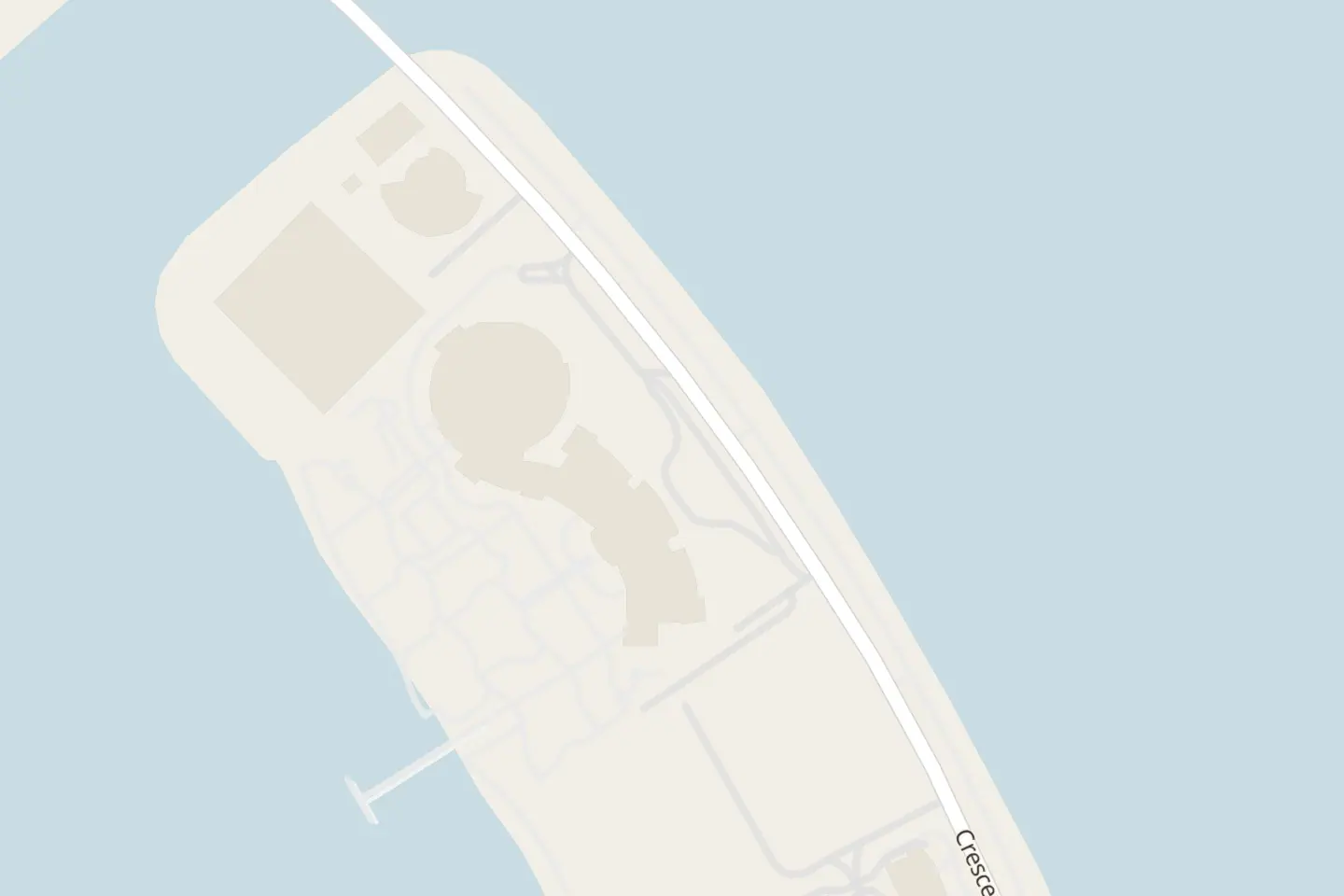 Mappa: Crescent Rd - The Palm Jumeirah - Dubai - Emirati Arabi Uniti, 