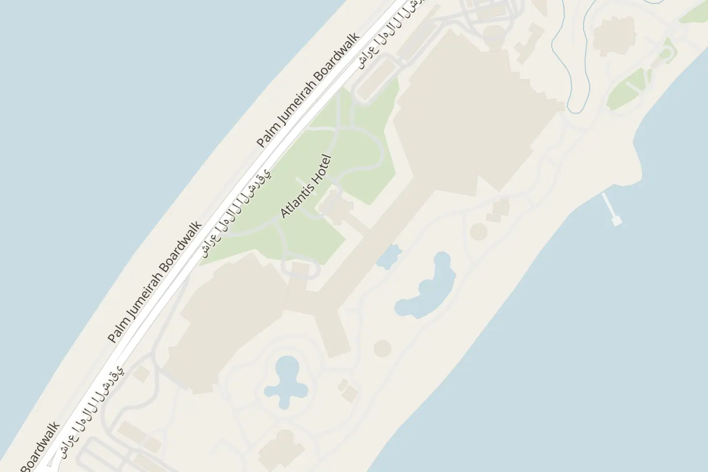Mappa: at Atlantis - 22nd floor - The Palm Jumeirah - Dubai - Emirati Arabi Uniti, 