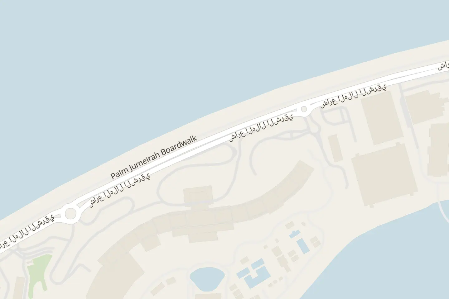 Mappa: Atlantis The Royal - Crescent Rd - Palm Jumeirah - Dubai - Emirati Arabi Uniti, 