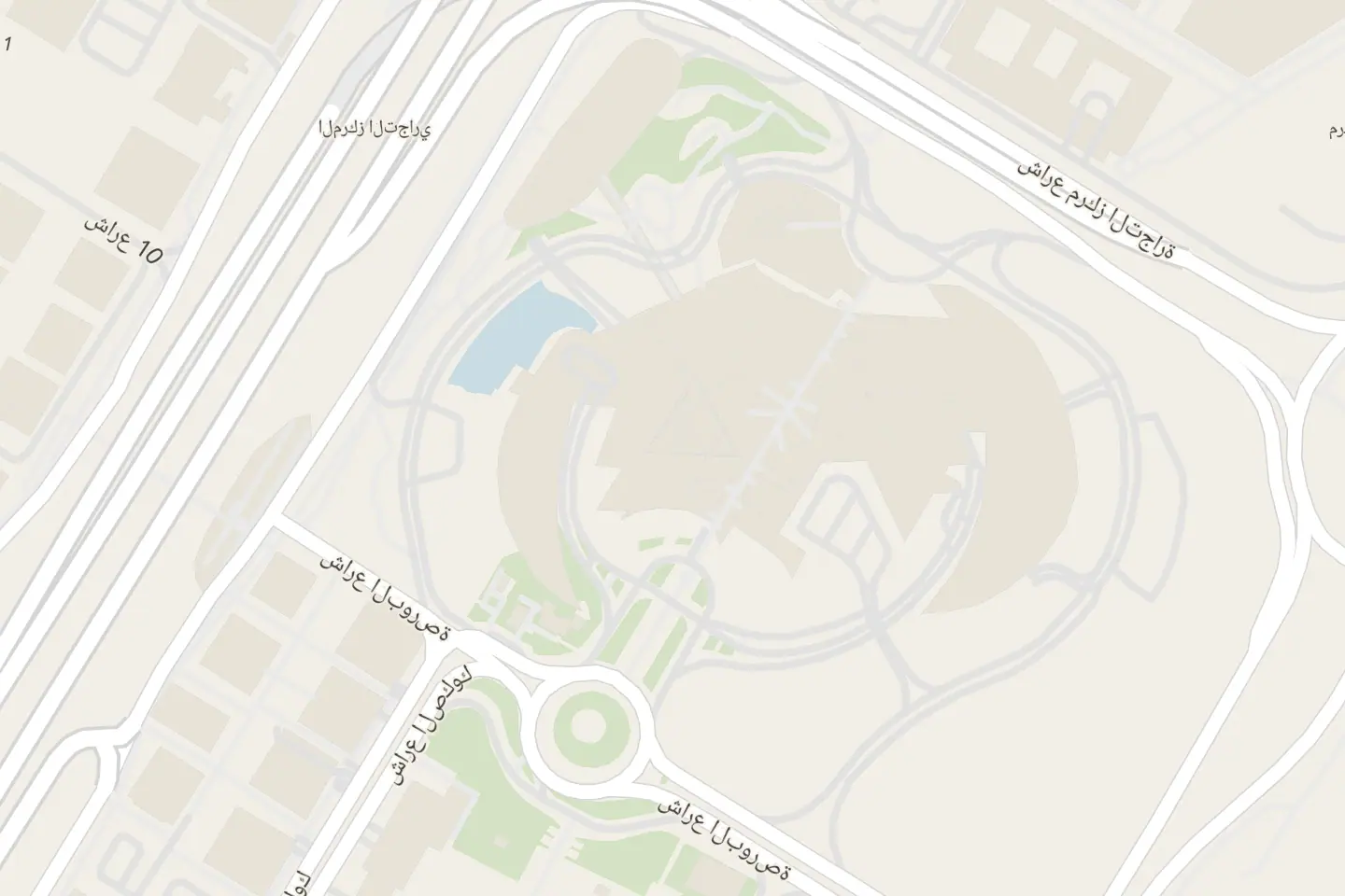 Mappa: Emirates Towers Hotel، Emirates Towers Hotel Entrance - 1st floor - Trade Centre - Trade Centre 2 - Dubai - Emirati Arabi Uniti, 