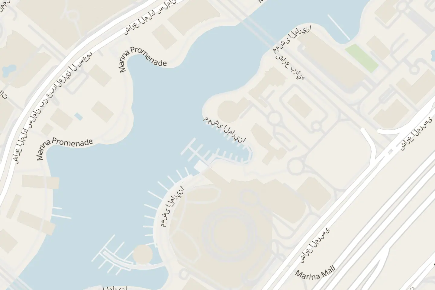 Mappa: Marina Mall - Dubai - Marina Promenade - | - Dubai - Emirati Arabi Uniti,