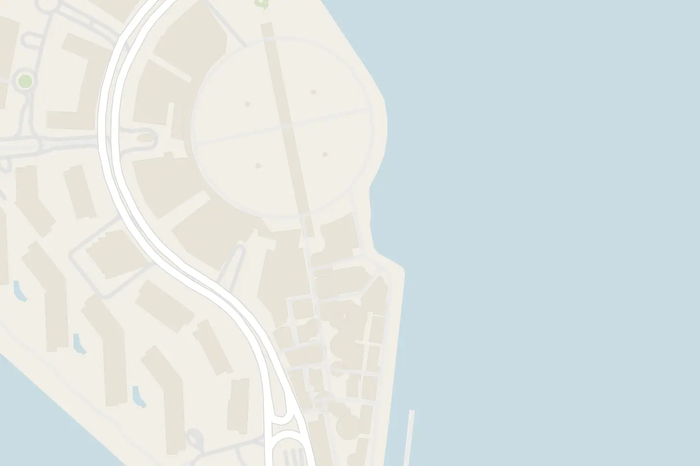 Mappa: Bluewaters Island - Dubai - Emirati Arabi Uniti, 