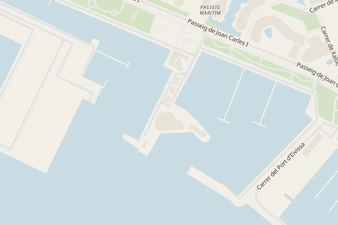 Mappa: Passeig Joan Carles I, 1Puerto Deportivo Marina, Ibiza