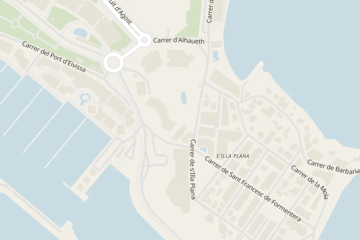 Mappa: Carrer d'Ibosim, 11, Ibiza