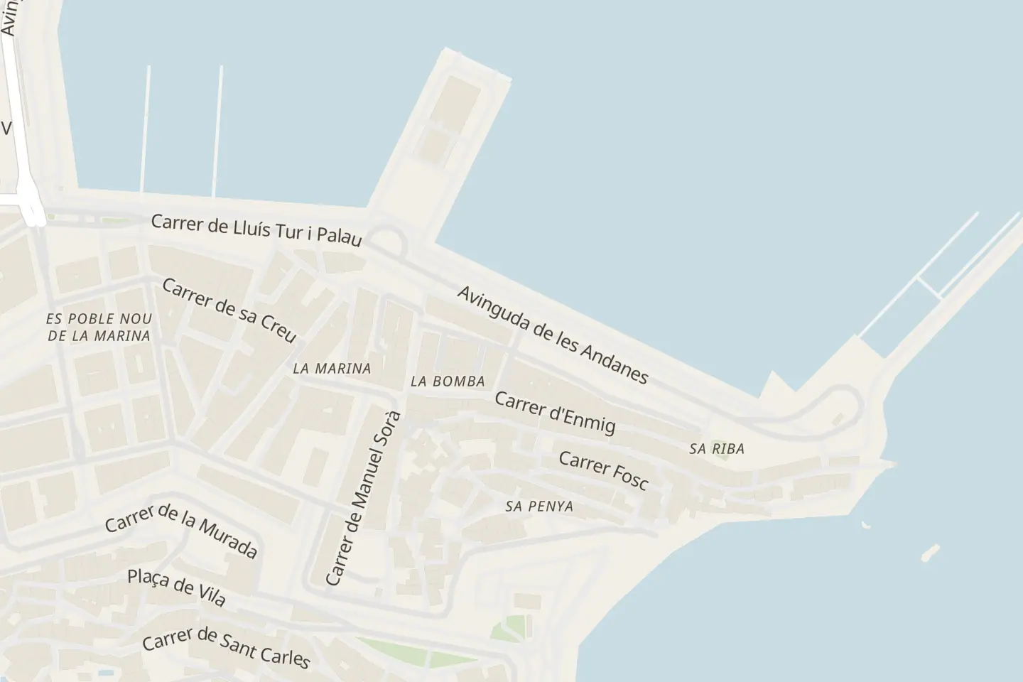 Mappa: C/ de Vicent Soler, 6, piso 1, Ibiza