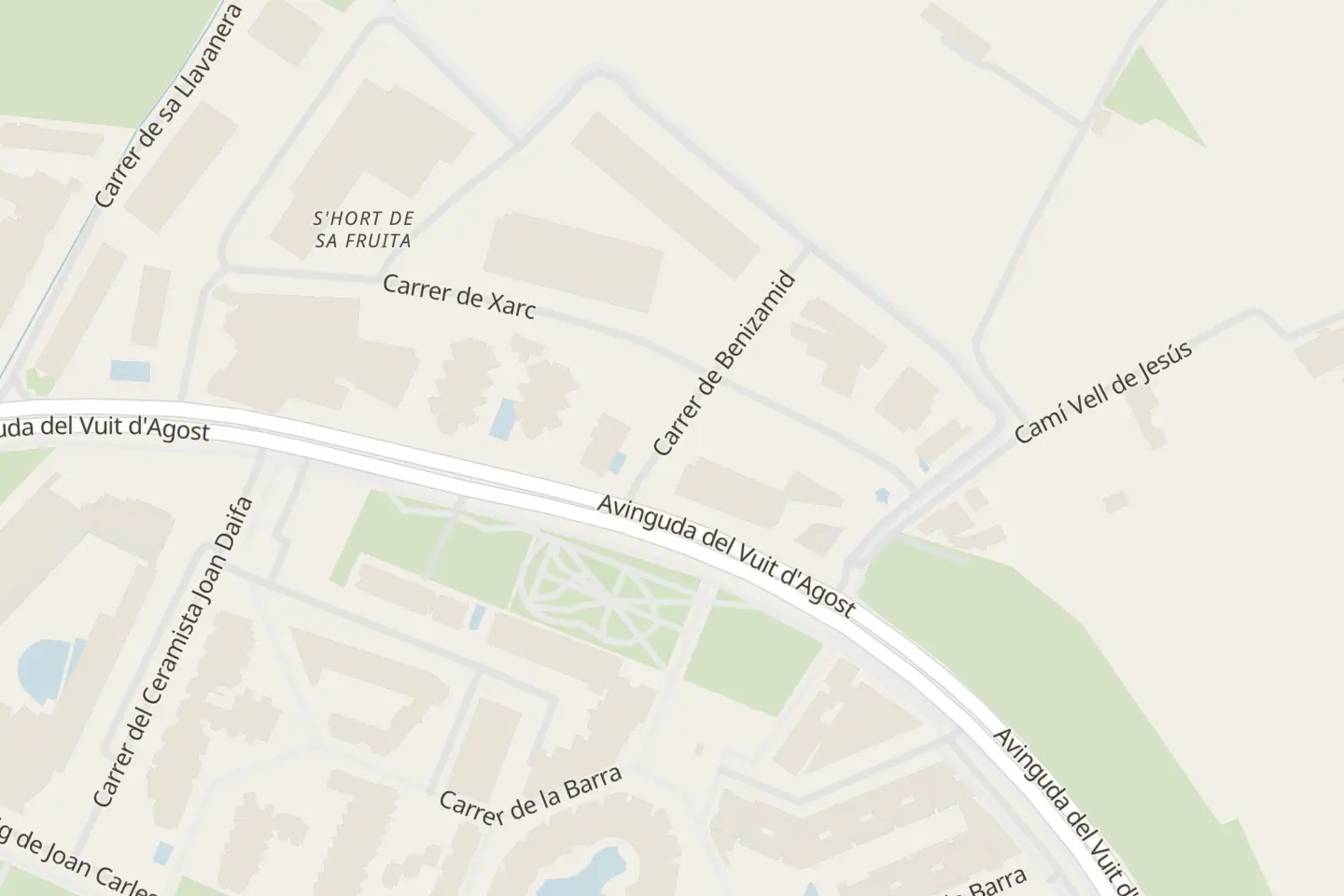 Mappa: Avenida 8 de Agosto ,29, Ibiza