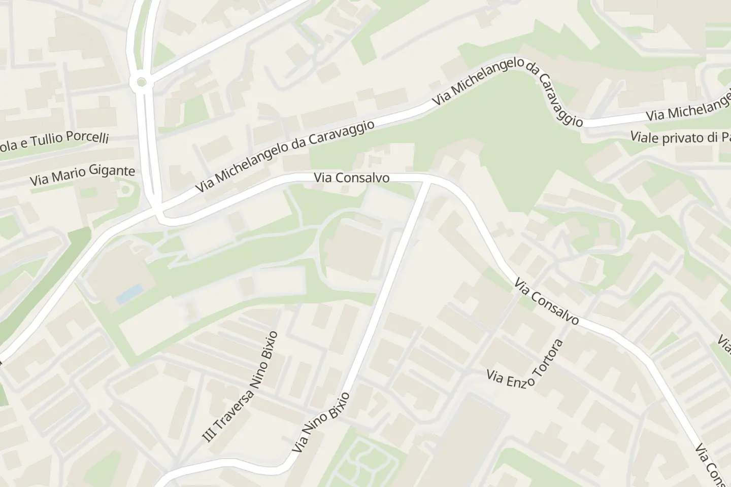 Map: Via Terracina, 382, Napoli