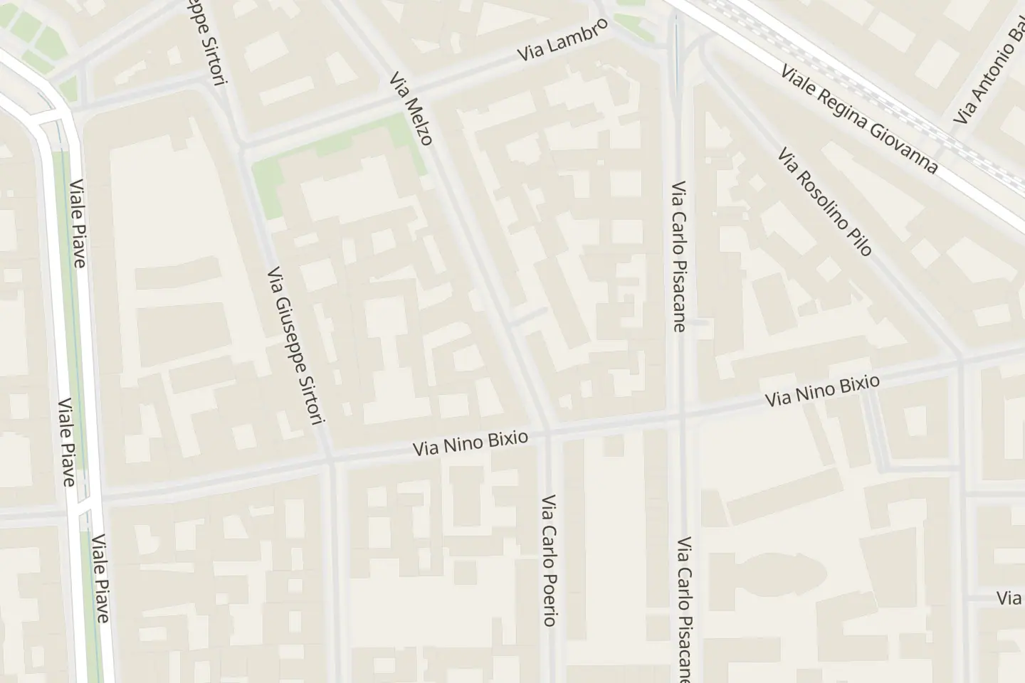 Map: Via Melzo, 3, Milano