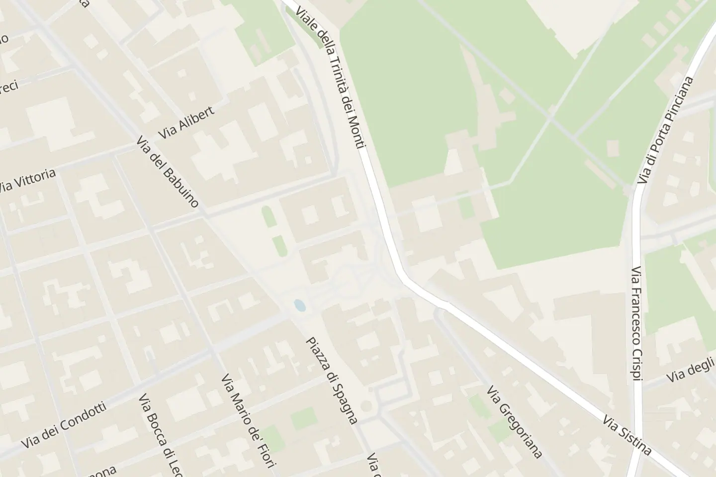 Map: Piazza di Spagna, 31, Roma