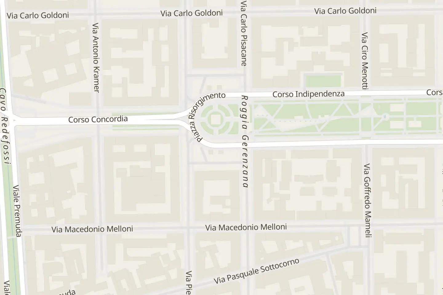 Map: P.za Risorgimento, 8, Milano