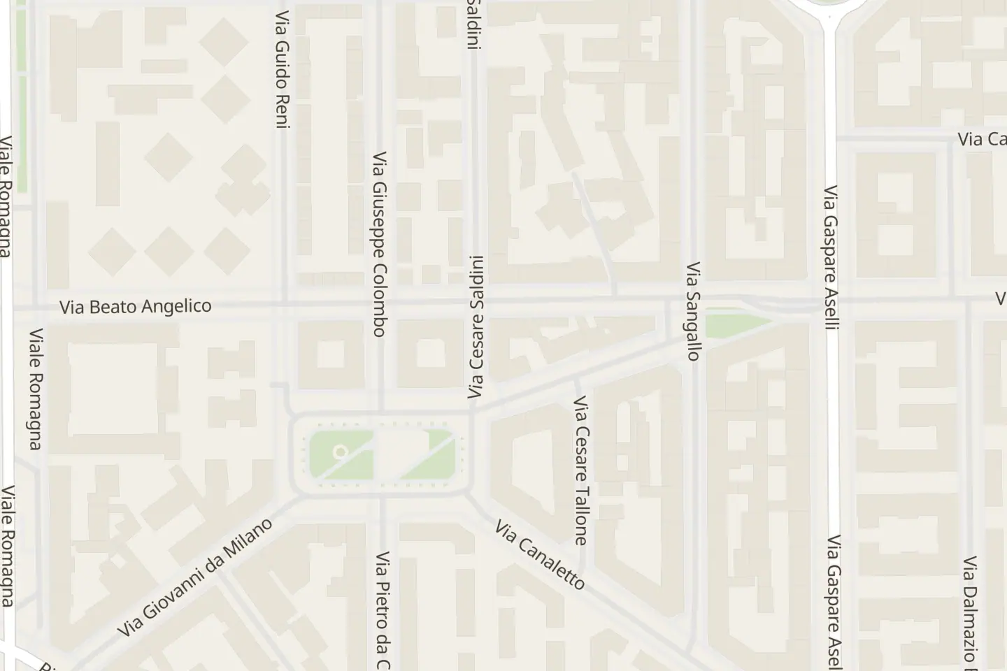 Map: Via Cesare Saldini, 2, 20133 Milano MI, Milano