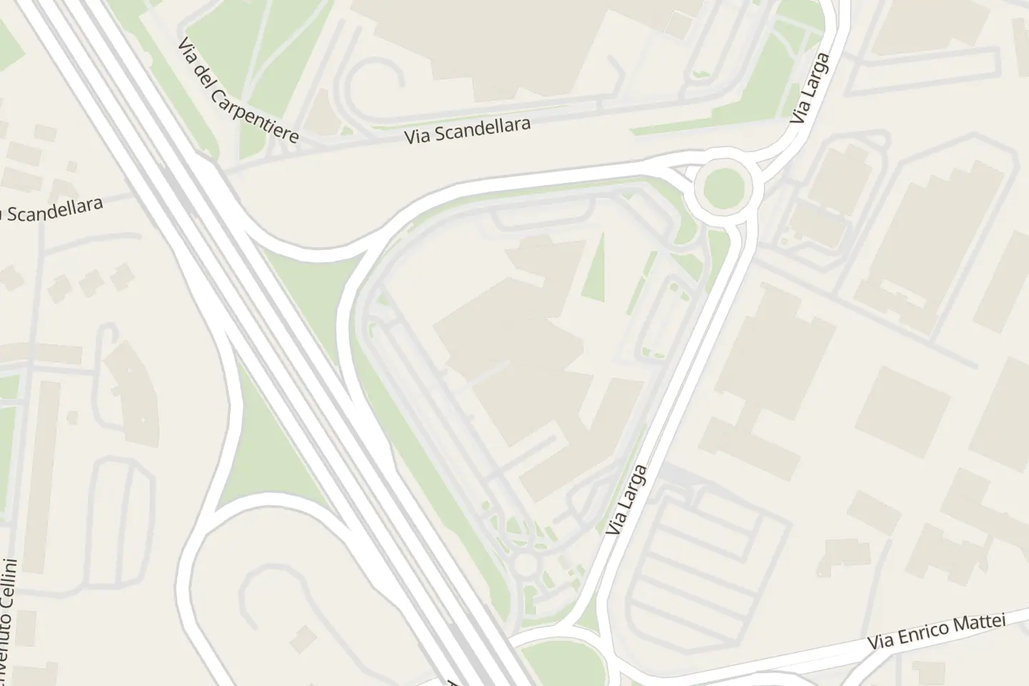 Map: Via Larga, 6, Bologna