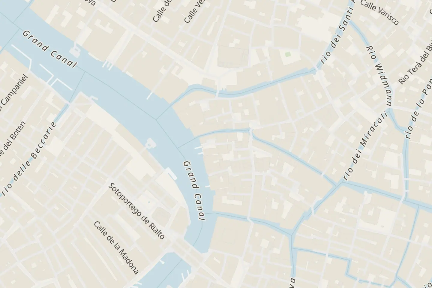 Map: Cannaregio, 5701, Venezia