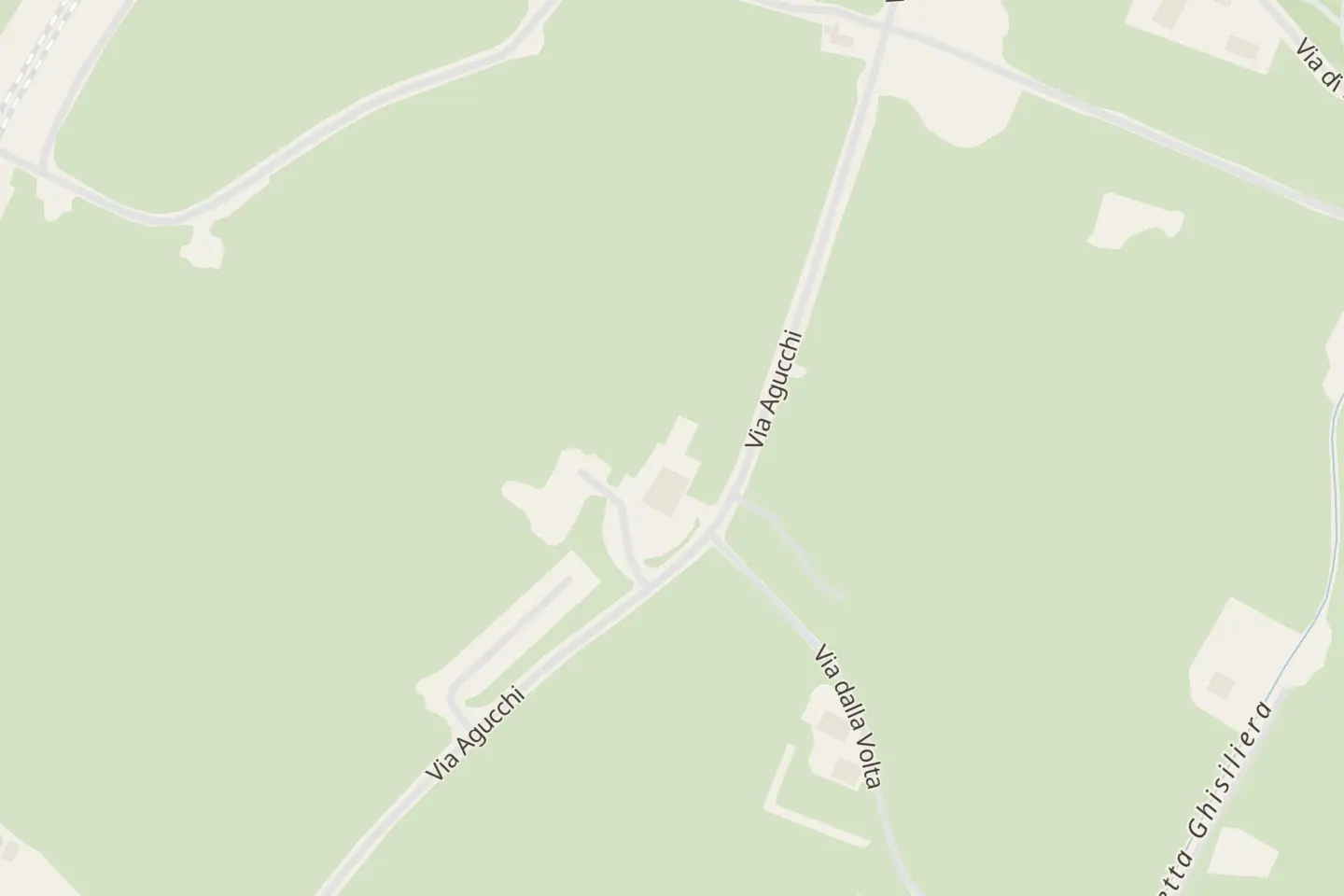Map: Via Agucchi, 112, Bologna